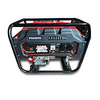 Бензиновый генератор Kamastsu KS6800 максимальная мощность 5 кВт