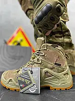 Тактические ботинки Lowa MTK мультикам , армейские демисезонные берцы Лова мультикам Cordura