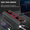 Інвертор автомобільний 12V-220V 2600 W (1300 W nominal) перетворювач 12 в-220 В 2600 Вт, фото 3