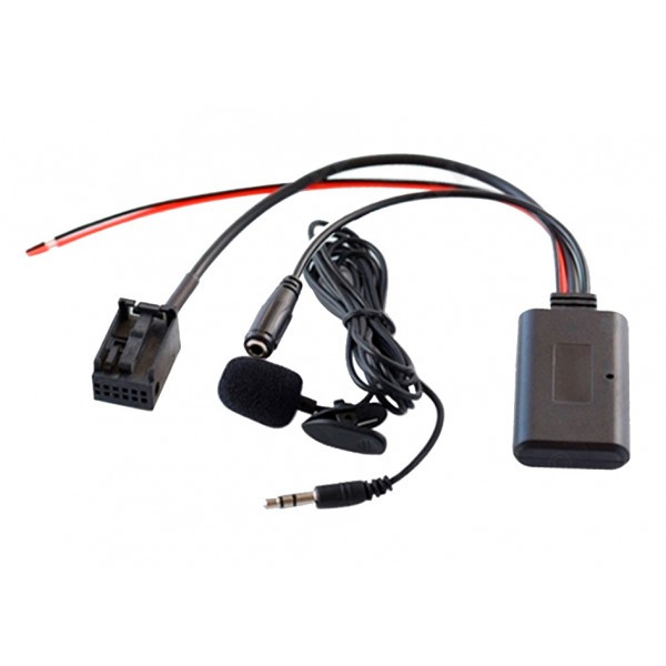 Bluetooth адаптер AUX (12 pin) для Mini, BMW 5 E39, X3 E83, X5 E53, Z4 E85 AWM BTM-44 з функцією гучного зв'язку