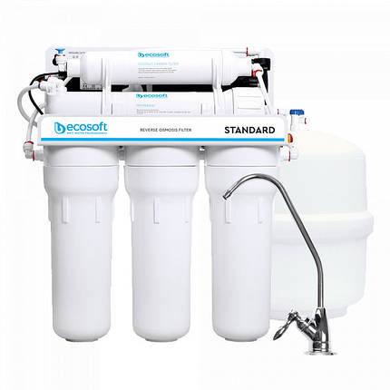 Фільтр зворотного осмосу Ecosoft Standard PRO з помпою (MO550MPECOSTD), фото 1