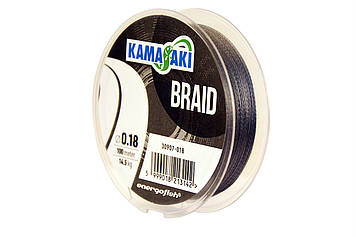 Шнур Kamasaki Braid Grey 100 м 0.22 мм 19,5 кг