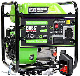 Інверторний генератор бензиновий Bass Polska BP-5047 LX 3,8 кВт
