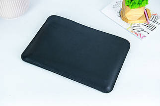 Чохол для MacBook Дизайн №26 з натуральної шкіри колір Чорний, фото 3