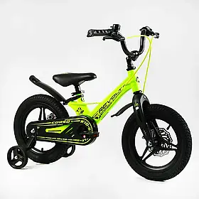 Двоколісний велосипед Corso Revolt на 14 дюймів, Салатовий 14205