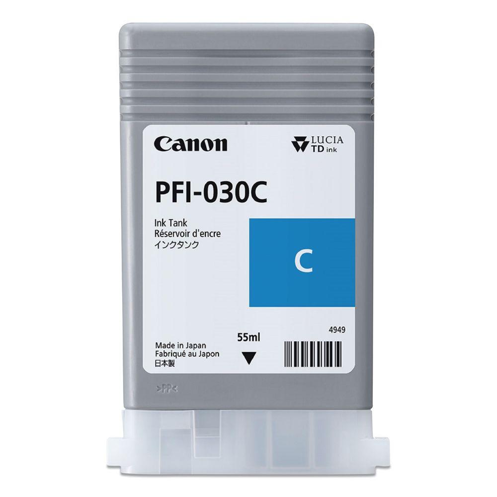 Картридж Canon PFI-030C Cyan для TM-240/TM-340