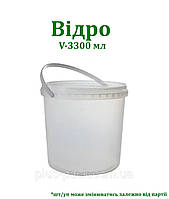 Відра пластикові харчові LP 3.3л, 70шт/ящ