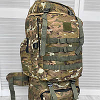 Прочный рюкзак мультикам на 100 л, водоотталкивающий военный рюкзак с системой молли из Оксфорда