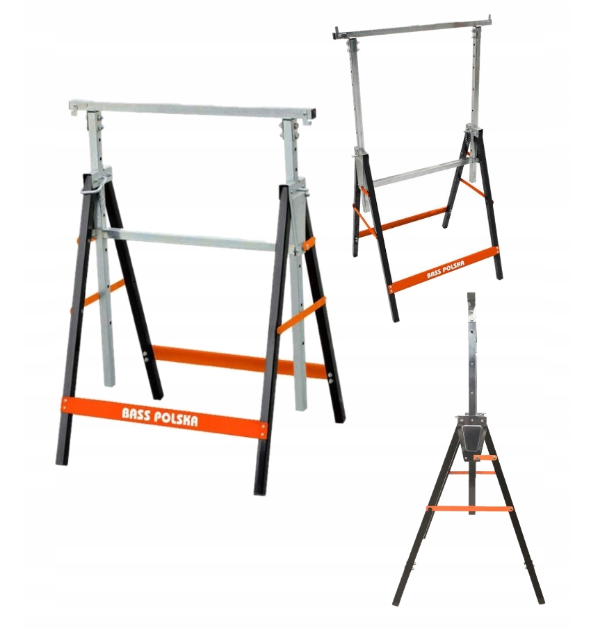Телескопічна будівельна стійка (естакада) 80 - 130 см BassPolska 3448