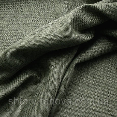 Рогожка риф св.оливка, фото 1