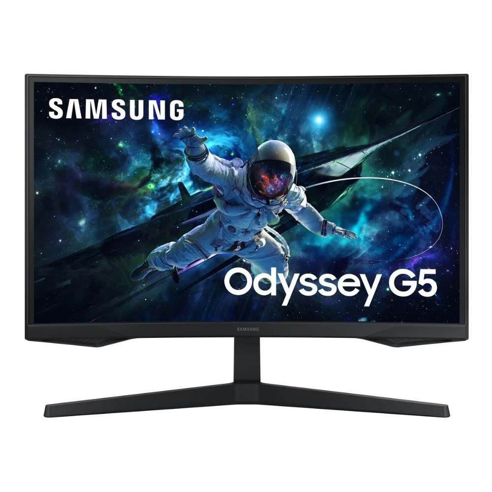 Монiтор Samsung 32" Odyssey G5 S32CG550 Black (LS32CG550EIXCI) VA Black, фото 1
