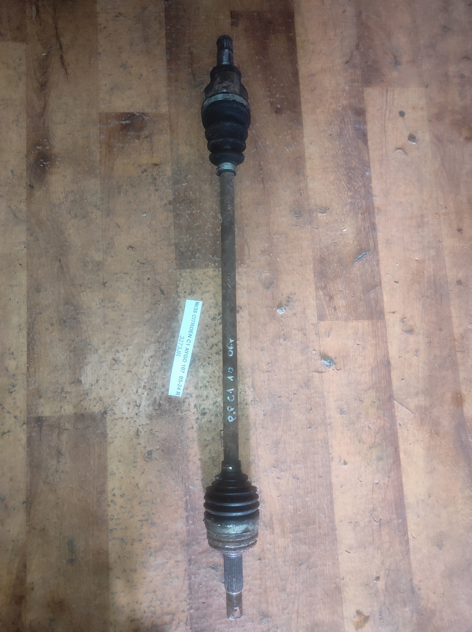 No38 Півось права 3273JR для Citroen C1 Aygo 107 05-24, фото 1