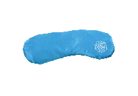 Шелковая подушка на глаза Mandala Bodhi голубой 23*11 см