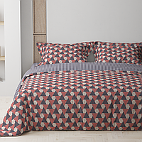 Комплект домашнего постельного белья из ранфорса, размер евро ТЕП "Happy Sleep" Delta, 50x70