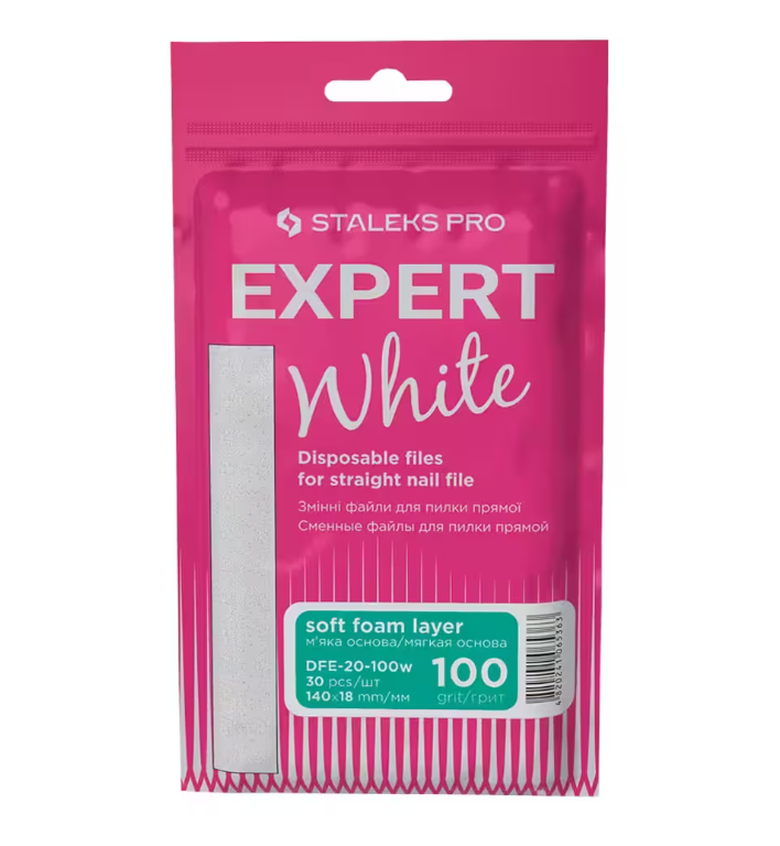 Набір змінних файлів для пилки прямий Staleks EXPERT 20 100 грит (30 шт) - DFE-20-100w