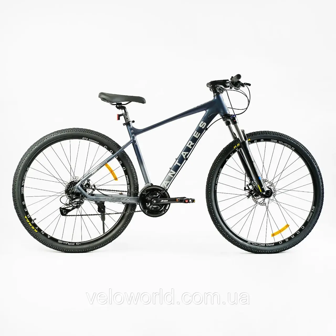 Спортивний велосипед Corso "Antares" 29" рама 19" алюмінієвий, Shimano ACERA 24 швидкості, зібраний на 75%