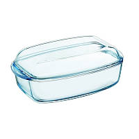 Гусятница из жаропрочного стекла 3.0+1.5 л 33х19 см прямоугольная Pyrex Essentials 465A000