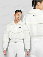 Куртка Nike Sportswear Icon Clash White, курточка, шубка, шерпа