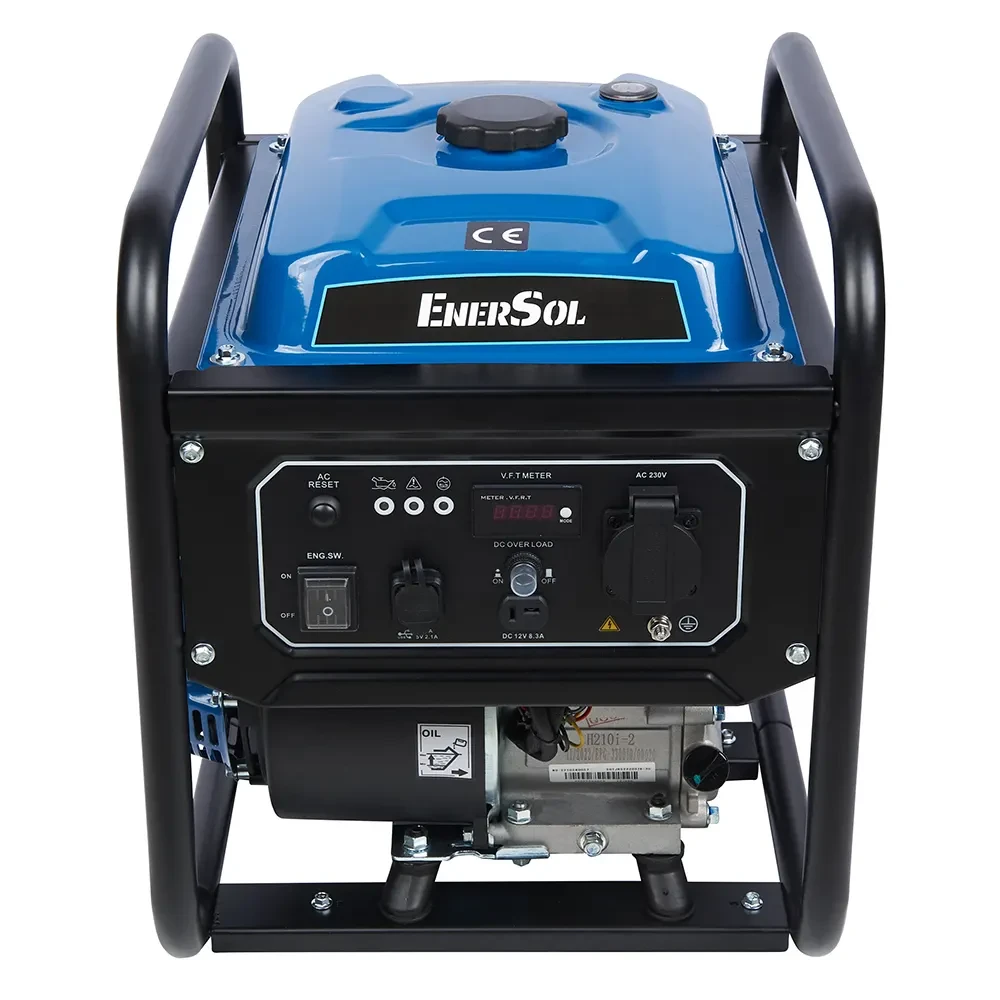 Генератор EnerSol EPG-3300IO (бензиновий інверторний, 3 - 3.3 кВт, ручний стартер)