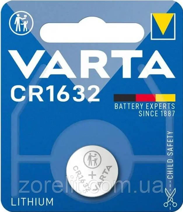 Батарейка Varta CR1632 Lithium1шт