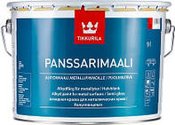 Краска Panssarimaali Tikkurila для оцинковки Панссаримали база С 0,9л