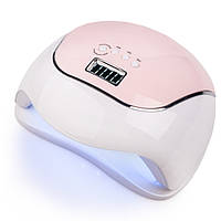 LED+UV лампа для манікюру SUN BQ-V5 120W MACAROON PINK