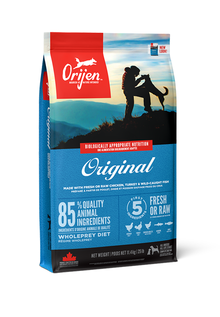 Orijen Original Dog 17 кг - корм для собак та цуценят всіх порід (85% м ...