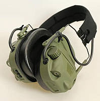 Професійні активні навушники HD-17. Wosport гарнітура з шумопоглинанням олива Отличное качество
