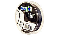 Шнур Kamasaki Braid Grey 100м 0.28мм 27,5кг