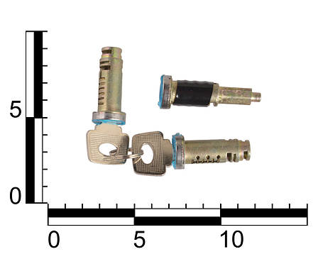 Циліндри замка дверей і багажника з ключами ВАЗ 2108 "лисканка", фото 2