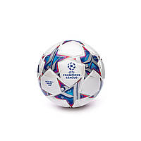 Футбольный мяч Adidas Champions League / бело-синий, 5 размер