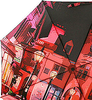 Женский Зонт ZEST с панорамным изображением "Red City", полный автомат Отличное качество