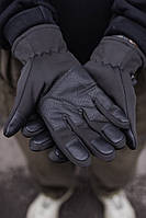 Сенсорні перчатки Without gloves softshell 16-12 black Отличное качество