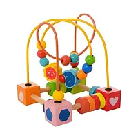 Детская головоломка Wood Toys Лабиринт пальчиковый от 1 до 4 (MD1242)