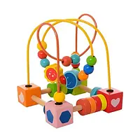 Дитяча головоломка Wood Toys Лабіринт пальчиковий від 1 до 4 (MD1242)