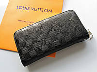 Кошелек Louis Vuitton унисекс black Отличное качество