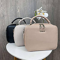 Женская каркасная мини сумочка на плечо в стиле Zara Seli Жіноча каркасна міні сумочка на плече в стилі Zara