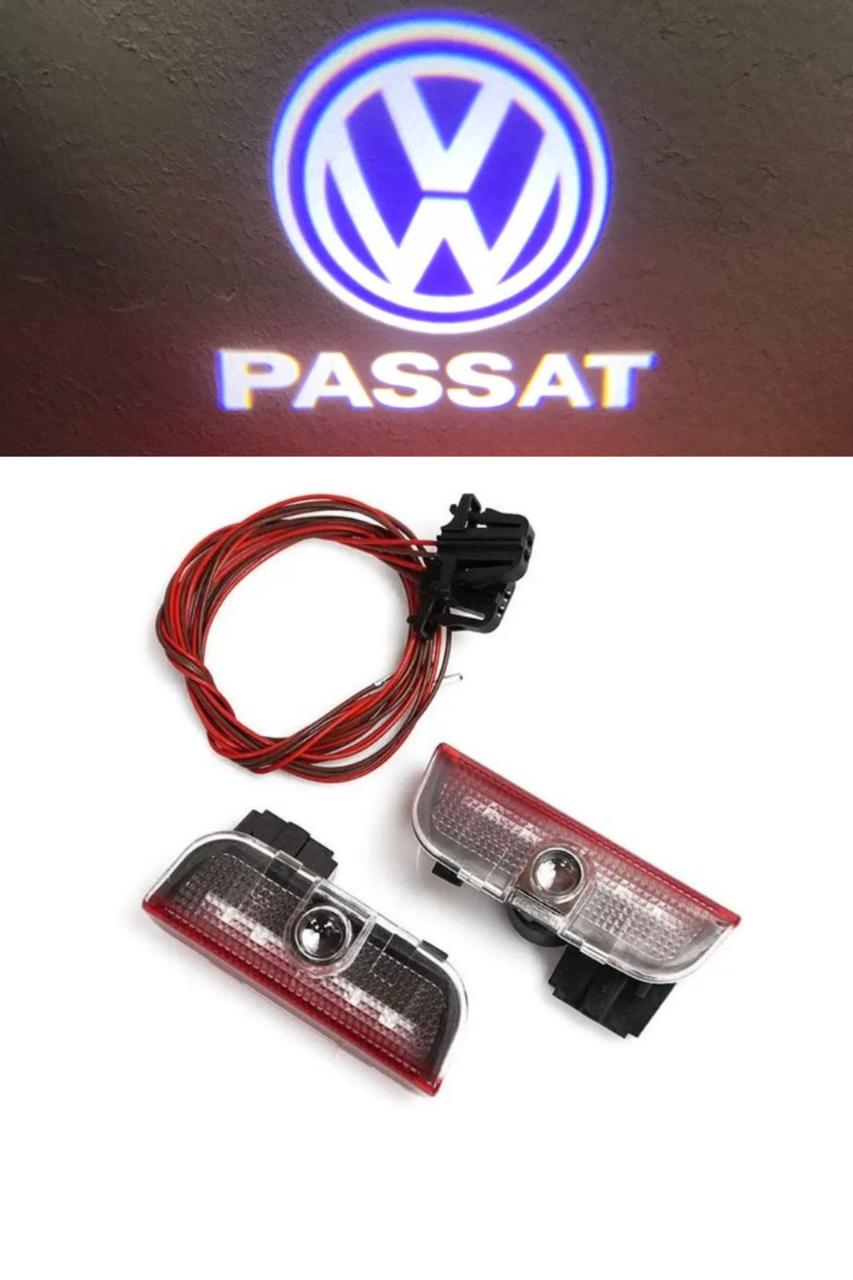 Підсвітка в двері з логотипом VW Passat B6 B7 В8 . Підсвічування у двері з логотипом Volkswagen