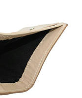 Жіночий компактний шкіряний гаманець "Caramelo" бежевий Отличное качество