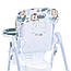 Стільчик для годування Bambi M 3233 Lion King Teal, бірюзовий, фото 6