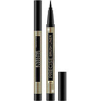 Eveline Cosmetics Precise brush liner: подводка для глаз ультрастойкая черная 4мл