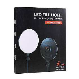 Лампа LED Camera Light Circular 32cm Remote (M666) sale