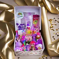 Приятный детский сюрприз, сладости для поздравления ребенка, бокс с угощениями, подарок на праздник