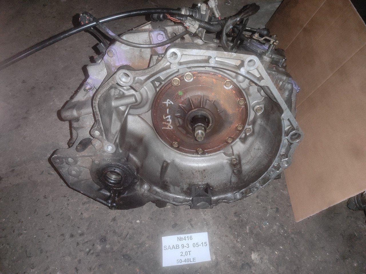 №416 Коробка передач 2.0T 50-40LE SAAB 9-3 05-15