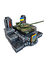 Декоративная подставка "Український танк Т-64 БВ" №2 Отличное качество