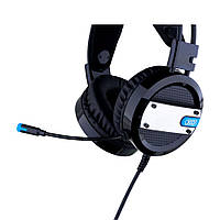 Ігрові навушники XO-GE-02 з мікрофоном  та світлодіодним підсвічуванням, геймерські навушники о