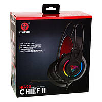Ігрові навушники Fantech HG20 Chief II для комп'ютера з RGB підсвіткою о