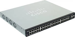 Комутатор Cisco SF220-48P-K9-EU Smart Fast Ethernet PoE