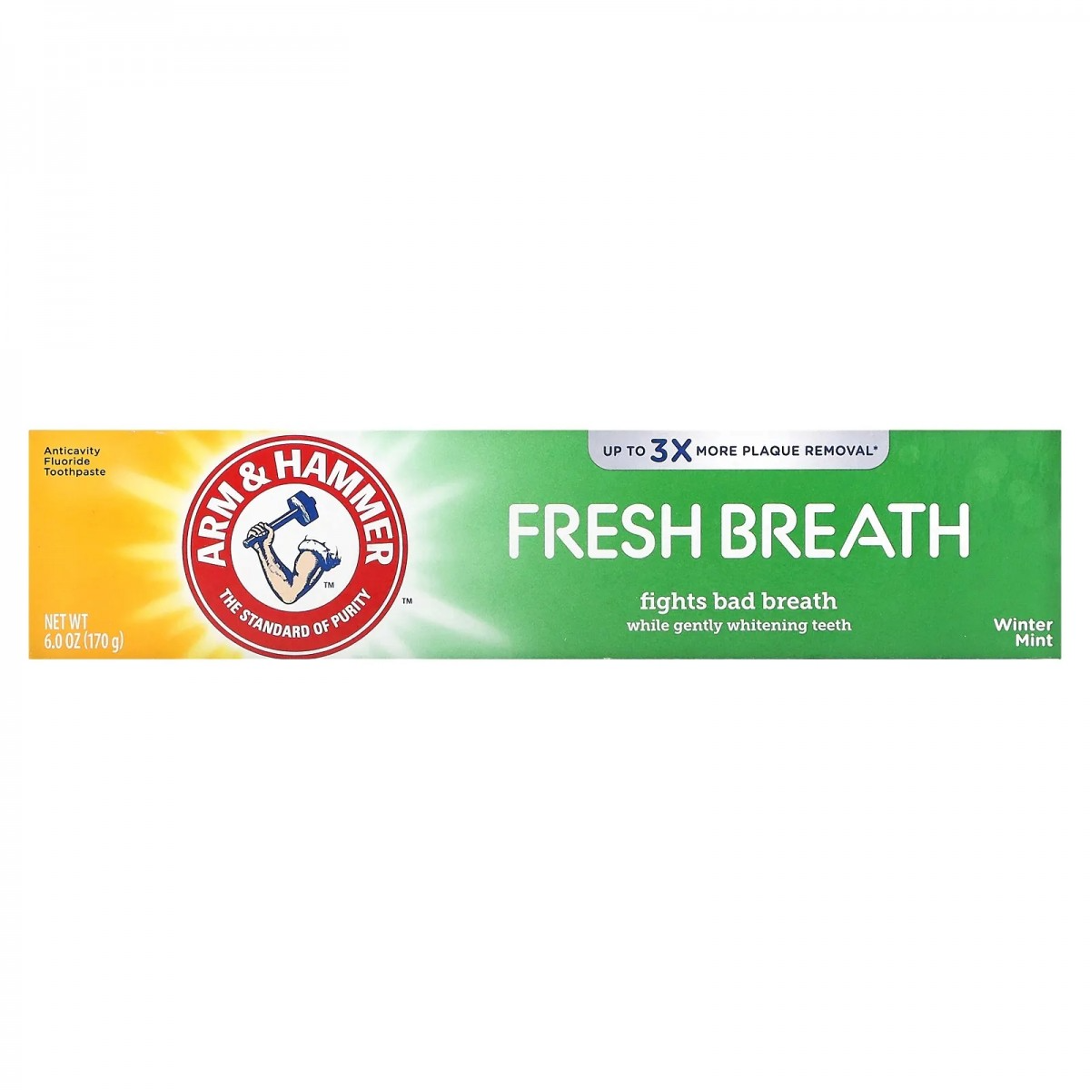 Зубна паста свіже дихання Arm & Hammer Fresh Breath Winter Mint Toothpaste 170g