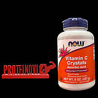 Витамин С в порошке Now Foods Vitamin C Crystals 227 грамм витамины и минералы